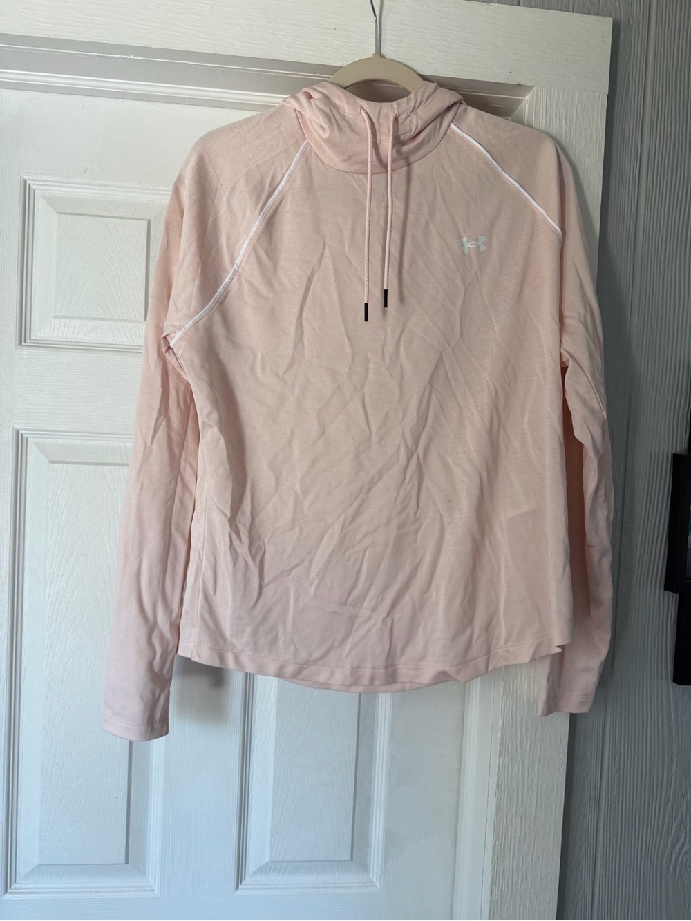 Under Armour Pale Pink Pullover Hooded Top